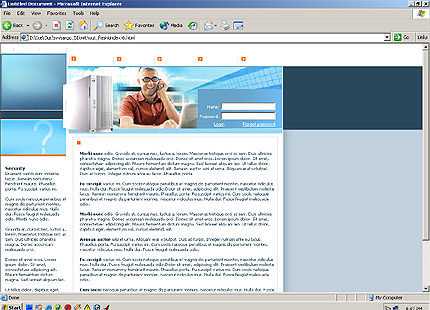 Website Template #5832