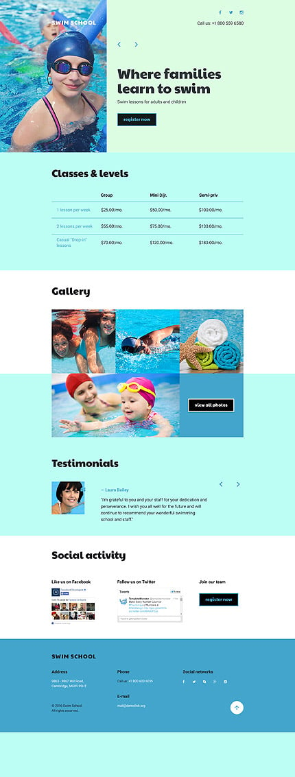 Landing Page Screenshot