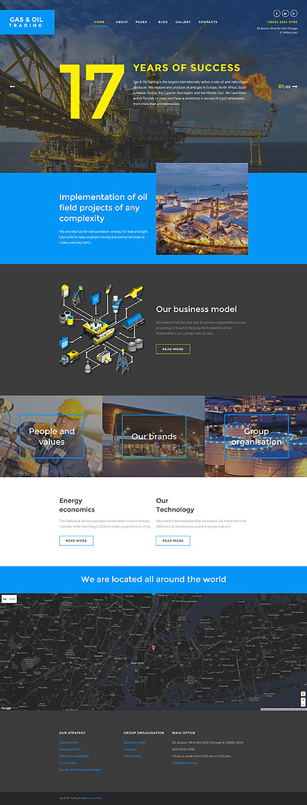 Joomla Main Page preview