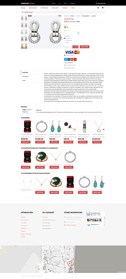 Prestashop Products Page Screenshot