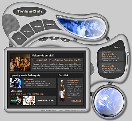 Website Template #5906