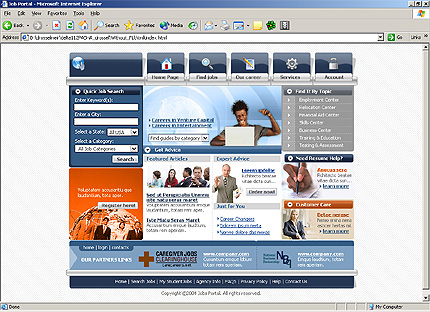 Website Template #5936