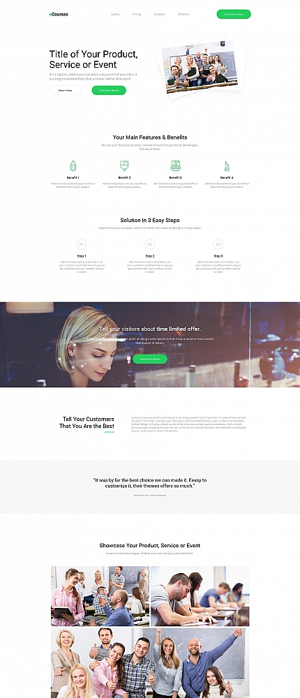 Landing Page Templates