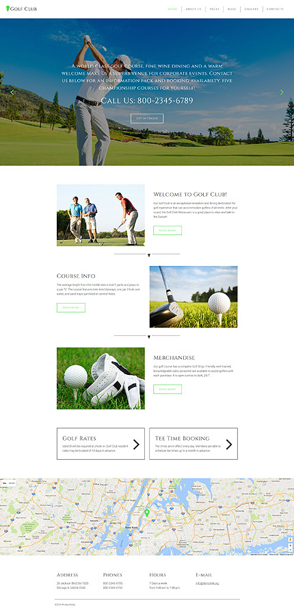 Joomla Main Page preview