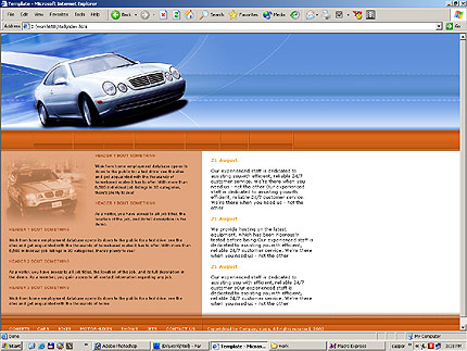 dealer&nbsp;website template