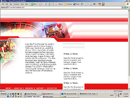 casino&nbsp;website template
