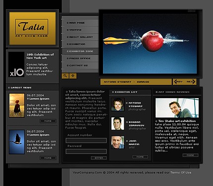 Website Template #6048