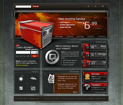 Website Template #6055
