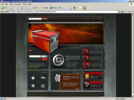 Website Template #6055