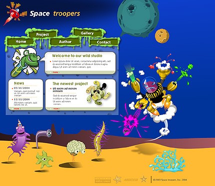 Website Template #6084