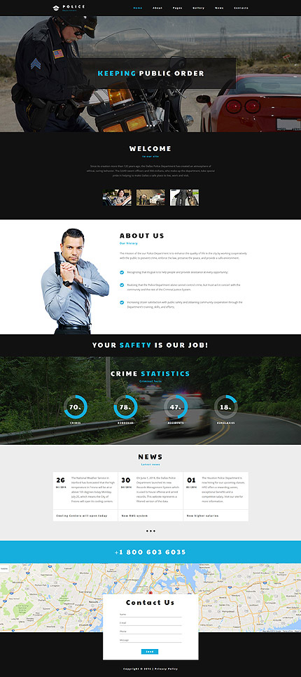 Joomla Main Page preview