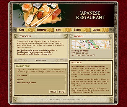 Website Template #6129