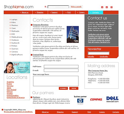 Website Template #6139