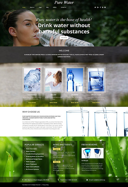 Joomla Main Page preview