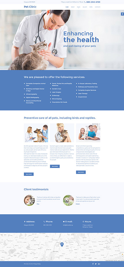 Joomla Main Page preview