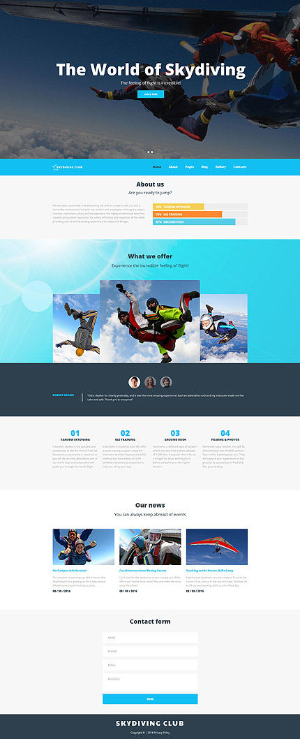 Joomla Main Page preview