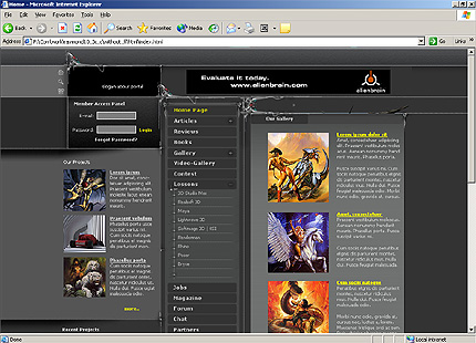 Website Template #6207