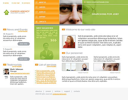 Website Template #6216