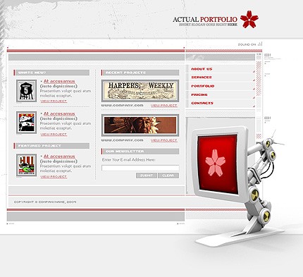 Website Template #6242