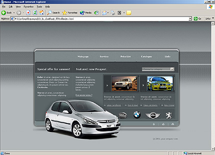 Website Template #6259