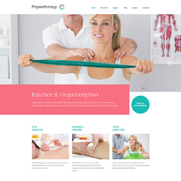 Homepage für Physiotherapiepraxis erstellen lassen