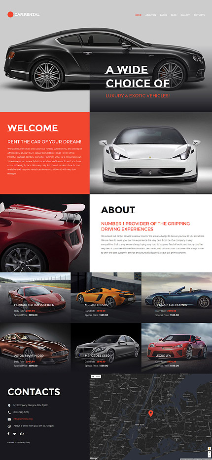 Joomla Main Page preview