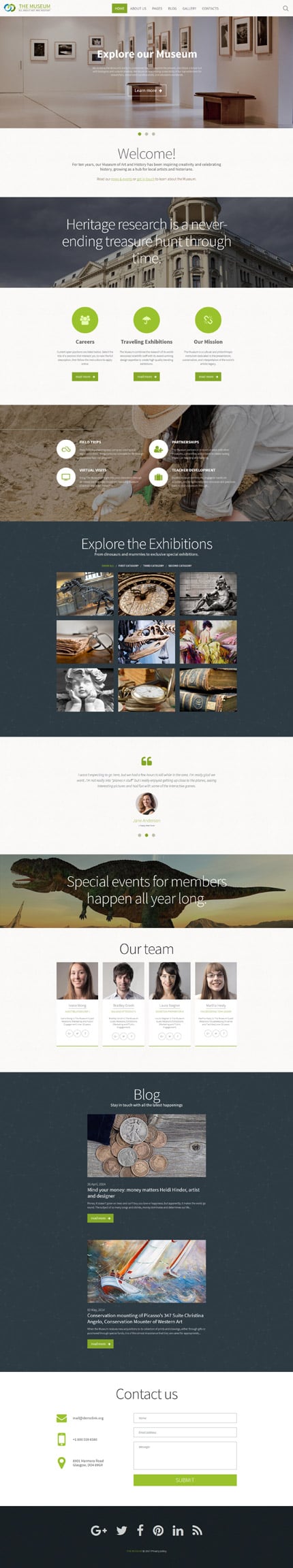 Joomla Main Page preview