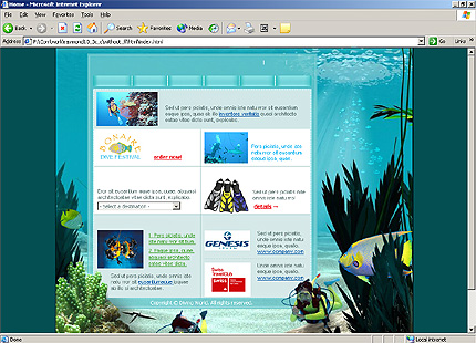 Website Template #6300