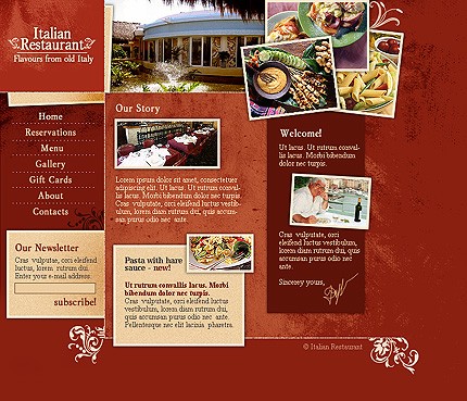 Website Template #6327
