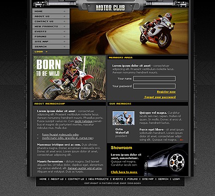 Website Template #6333
