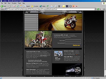 Website Template #6333