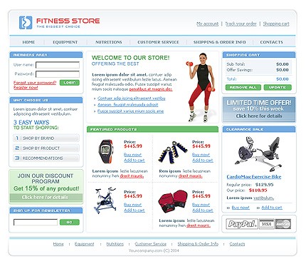 Website Template #6381