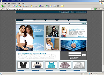 Website Template #6383