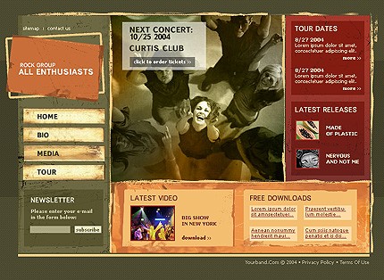 Website Template #6411