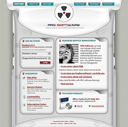 Website Template #6415