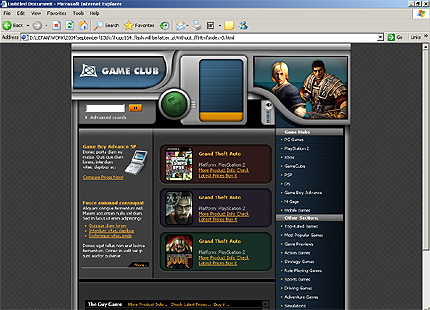Website Template #6417