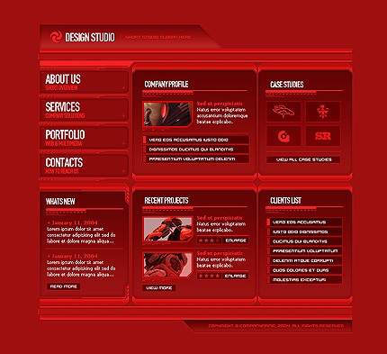 Website Template #6430