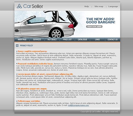 Website Template #6435