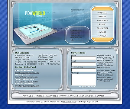 Website Template #6437