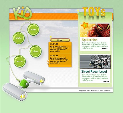 Website Template #6445