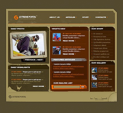 Website Template #6475