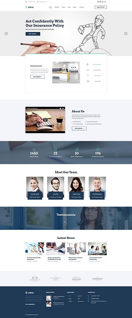 Joomla Main Page preview