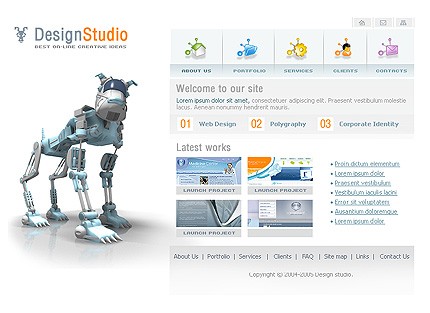 Website Template #6514