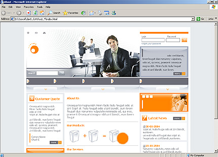 Website Template #6530