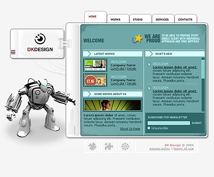 Website Template #6554