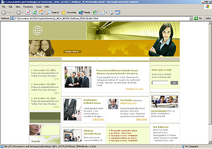 Website Template #6571