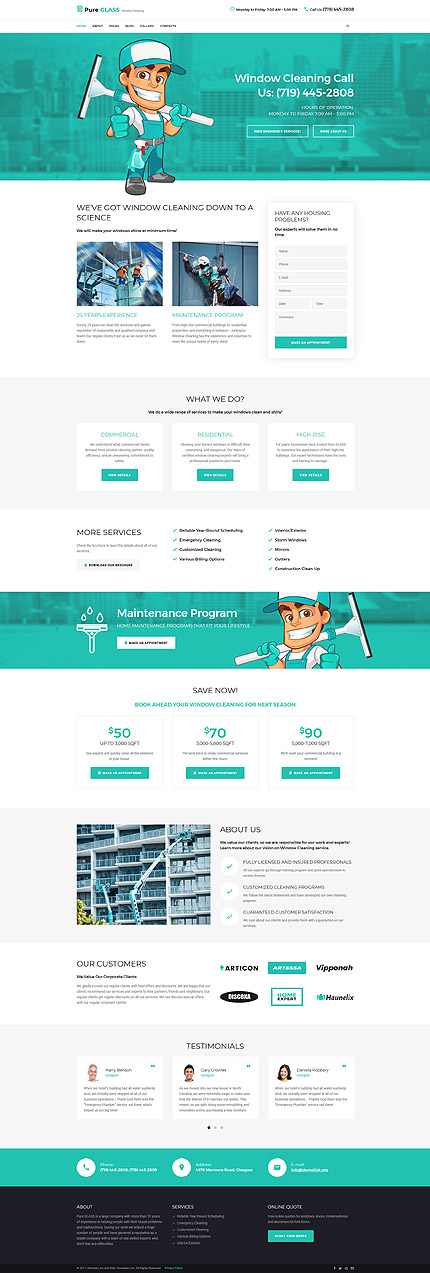 Joomla Main Page preview