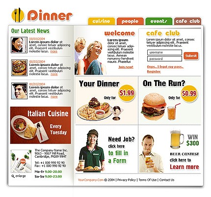 Website Template #6624