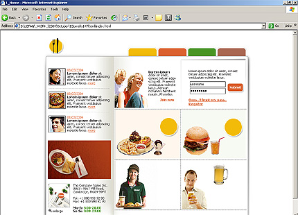 Website Template #6624