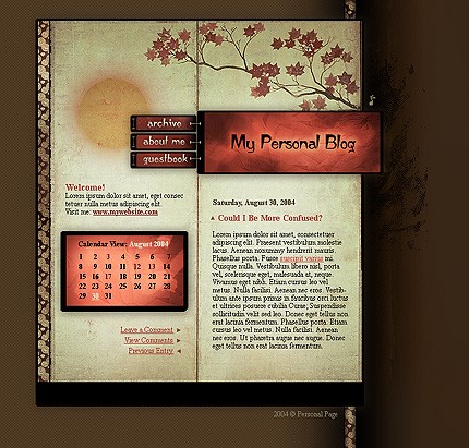 Website Template #6634